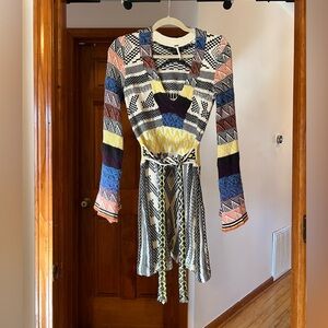 Colorful Knitted free people Dress